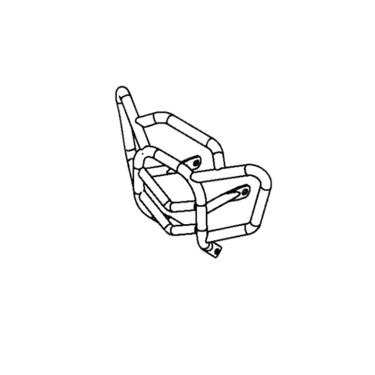 FRONT BUMPER SILVER